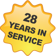 28 Years in Service